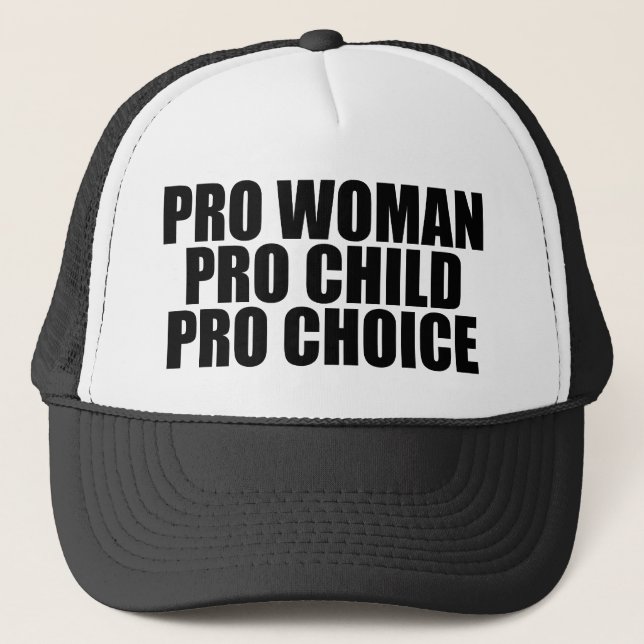 Pro Choice Woman Child Keps (Framsida)