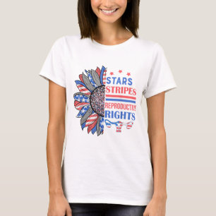 Pro Choklad Stars Rand Reproductive Högers Kvinnor T Shirt