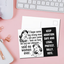 Pro-Choote - citat från den politiska Tecknaden Fe