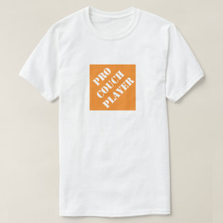 Pro Couch Player Funny Pappa Humous Fars dag T Shirt