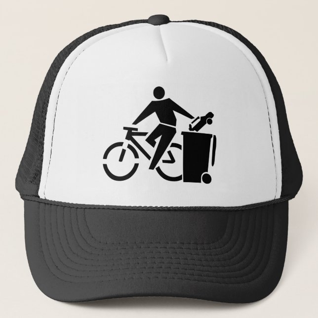 Pro cykel för Anti bil Truckerkeps (Framsida)