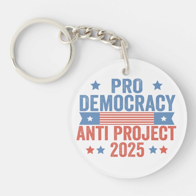 Pro Democracy Anti Project 2025 Republican Trump (Framsidan)