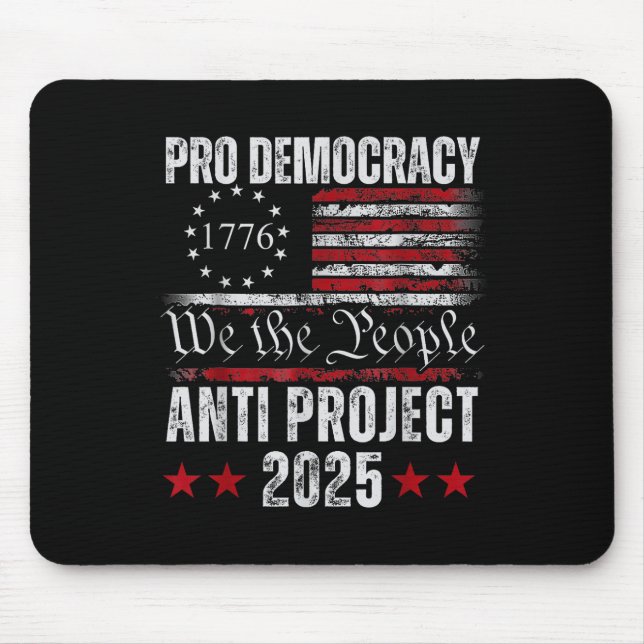 Pro Democracy Anti Project 2025 Stop Project 2025 Musmatta (Framsidan)