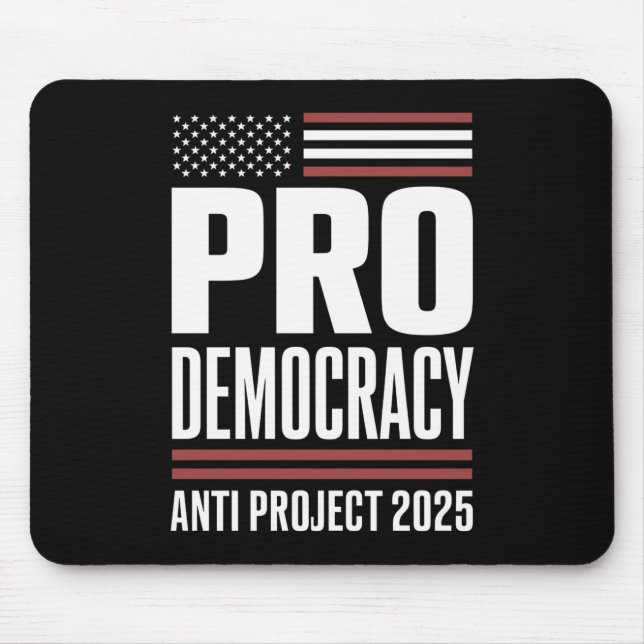 Pro Democracy Anti Project 2025 Trump 2025 Musmatta (Framsidan)