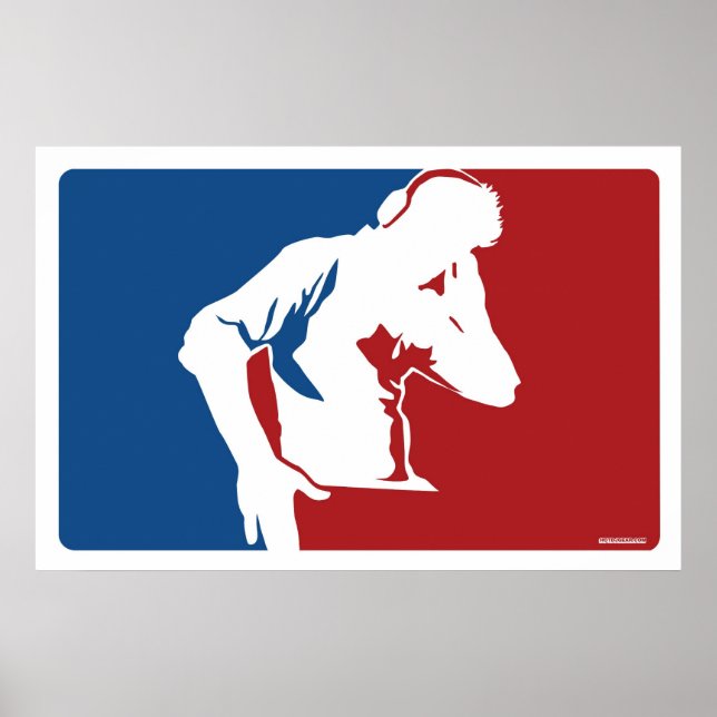 Pro DJ Poster - Disk Jockey Turntable Music (Framsidan)