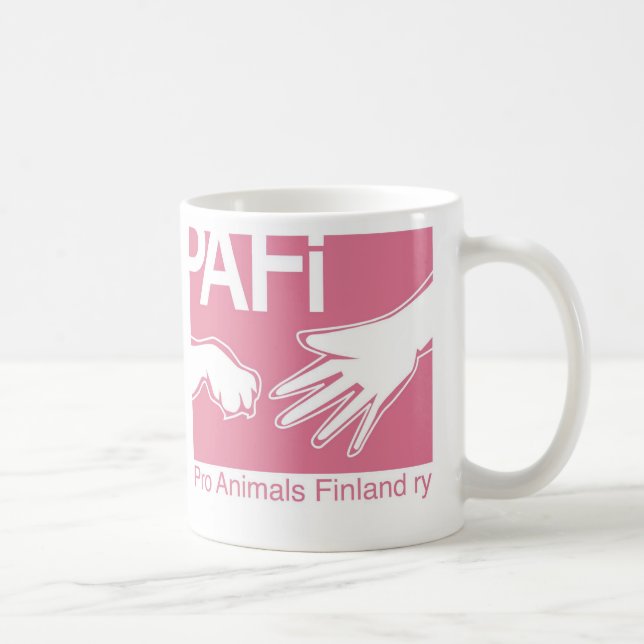 Pro djurFinland logotyp Kaffemugg (Höger)