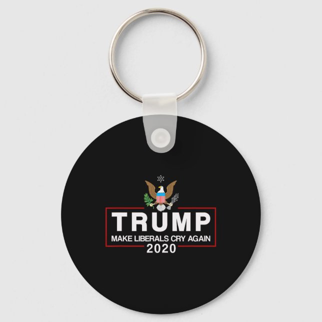 Pro Donald Trump val Republikansk Gop  Nyckelring (Framsida)