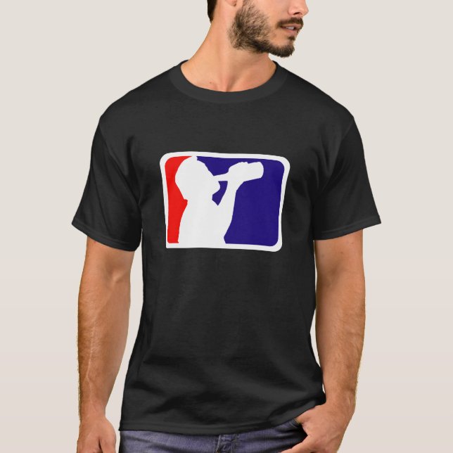 Pro Drinkingwear - - svart Tee Shirt (Framsida)