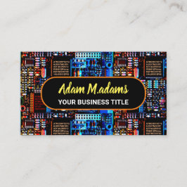 Pro Elektronisk Kretskort (QR-kod) Visitkort