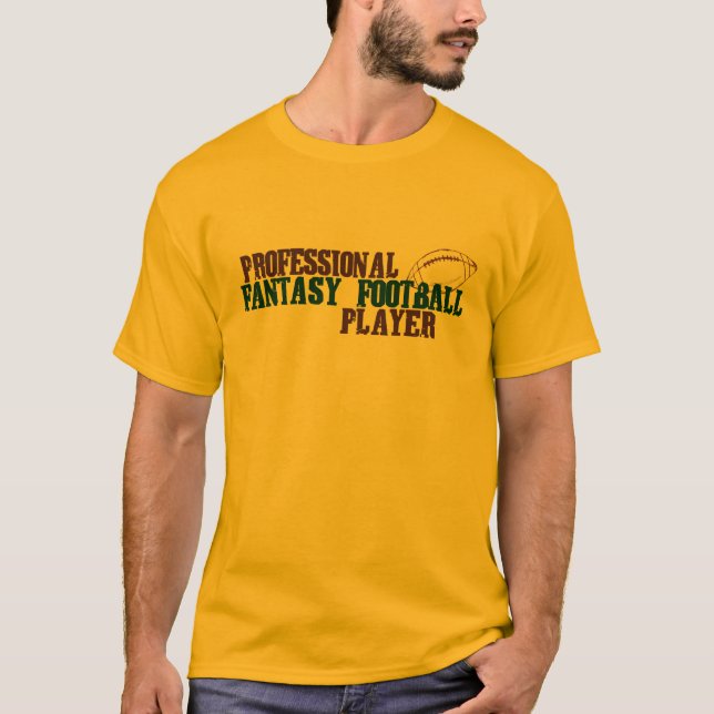 Pro fantasifotbollsspelare tee shirt (Framsida)