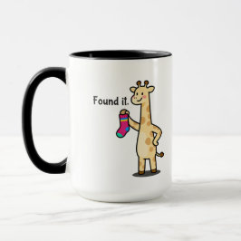 Pro-Finder Giraffe Rolig Kaffemugg