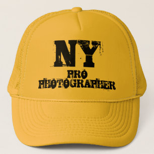 PRO FOTOGRAFhatt för NY Truckerkeps