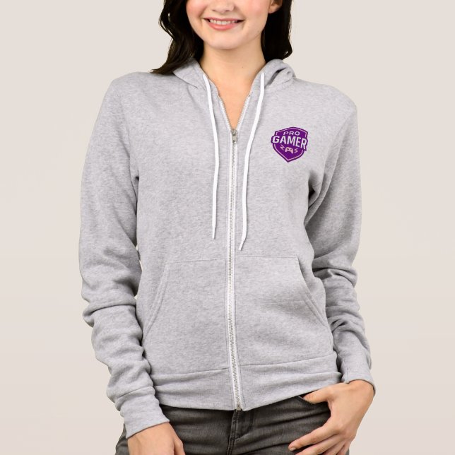 PRO GAMER Shield Badge T Shirt (Framsida)