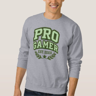 PRO GAMER - Varsity Chenille Patch Lång Ärmad Tröja