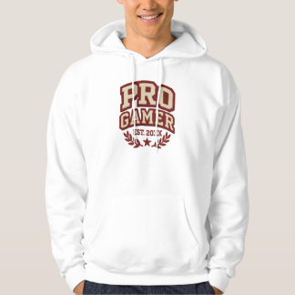 PRO GAMER - Varsity Chenille Patch Stil Hoodie