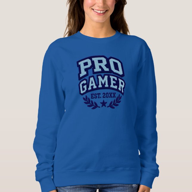 PRO GAMER - Varsity Chenille Patch T Shirt (Framsida)