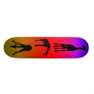 PRO GIRAFFIC STIGER OMBORD MINI SKATEBOARD BRÄDA 18,7 CM
