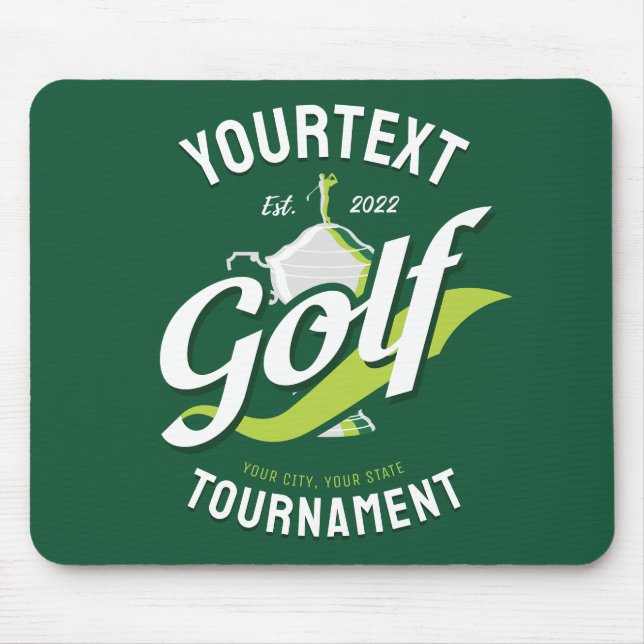Pro Golfer NAMN Golf Trophy Tournament Golfing Musmatta (Framsidan)
