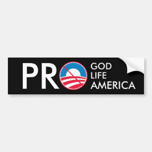 Pro gudliv Amerika Bildekal