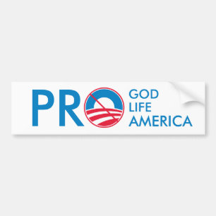 Pro gudliv Amerika Bildekal