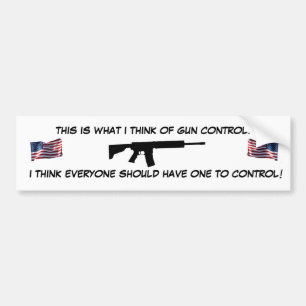 Pro-gun Bildekal