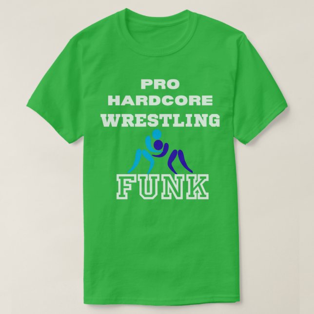 Pro hardcore wrestling Terry Funk T Shirt (Design framsida)