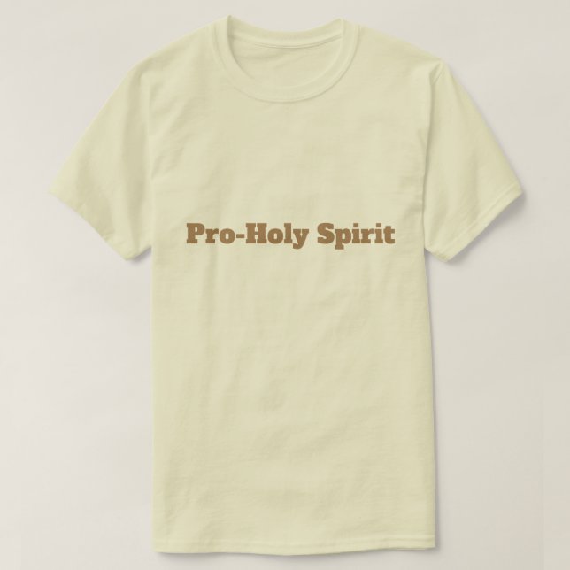Pro-Hellig Ande T Shirt (Design framsida)