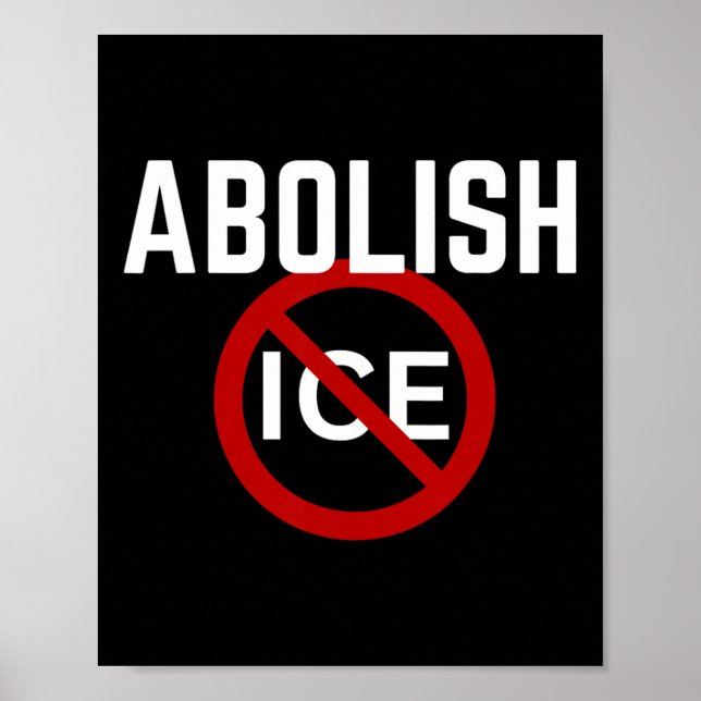 Pro Immigrant Anti Ice Anti Trump  Poster (Framsidan)