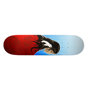 (Pro) infödd fjäder, Skateboard Bräda 19,5 Cm