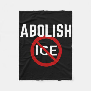 Pro invandrare Anti Ice Anti Trump 1 Fleecefilt