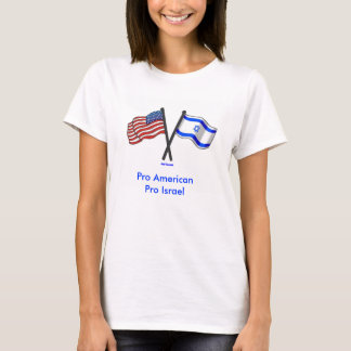 Pro Israel för Pro amerikan skjorta Tröja
