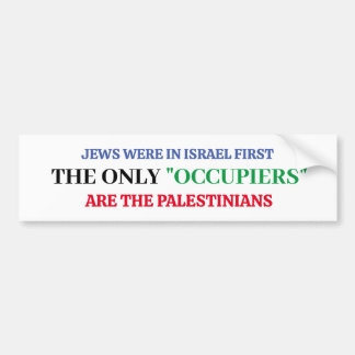 Pro-Israel Jag Står Med Israel Bildäckslapp Bildekal