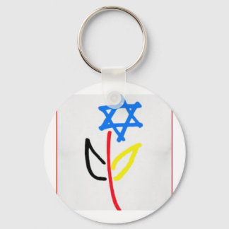 Pro Israel Nyckelring
