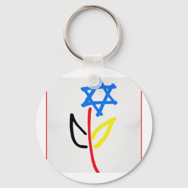Pro Israel Nyckelring (Framsida)