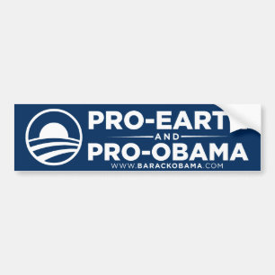 Pro-Jord Obama bildekal