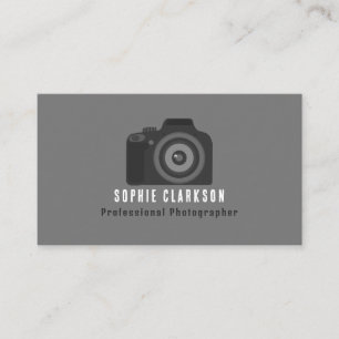 Pro-kameraikon, fotograf, fotografi visitkort