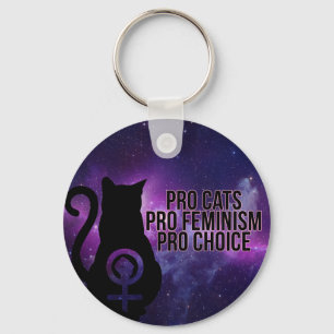 Pro katter, Pro feminism, Pro val Nyckelring