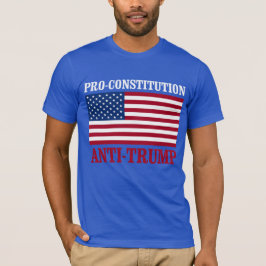 Pro-Konstitution Anti-Trumf - Anti-Trumf -- Tee Shirt