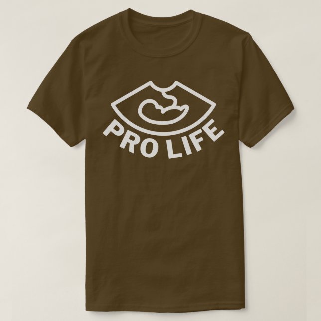 Pro Life 1 T Shirt (Design framsida)
