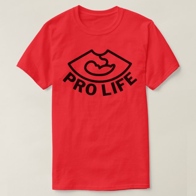 Pro Life 4 T Shirt (Design framsida)