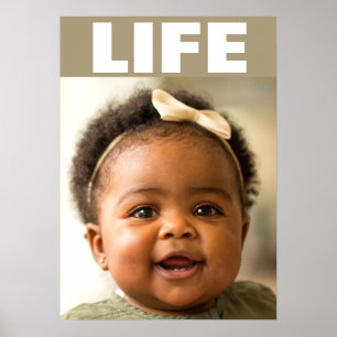 PRO-LIFE AFRICAN AMERICAN FLICKA LIFE POSTER
