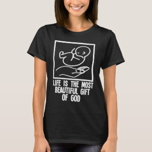 Pro Life Anti-Aboration Välj livstid för G T Shirt