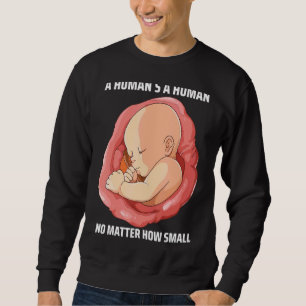 Pro Life Anti-abort Välj Life 6 Lång Ärmad Tröja