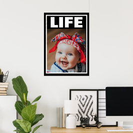 Pro-Life Bebis Vacker Polsk Babyflicka Poster