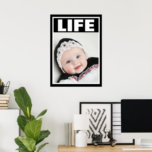 Pro-Life Bebis Vacker Polsk Flickbaby Poster (Hemmakontoret)