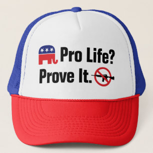 Pro Life? Bevisa det - Förbjud angreppsvapen Keps