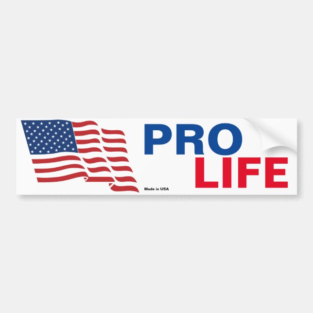 Pro Life Bildekal (Framsidan)