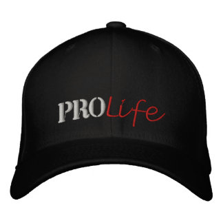 Pro Life Broderad Keps