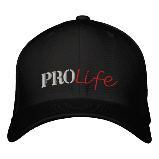 Pro Life Broderad Keps (Framsida)