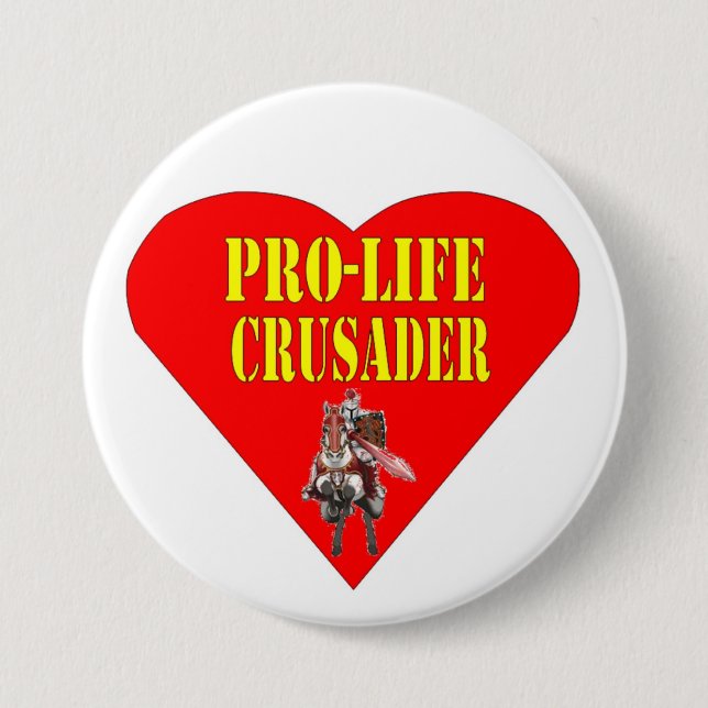 PRO LIFE CRUSADER KNAPP (Framsida)